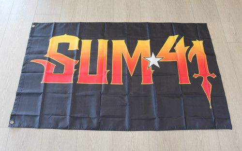 Sum banner flag 3x5 punk - sum,